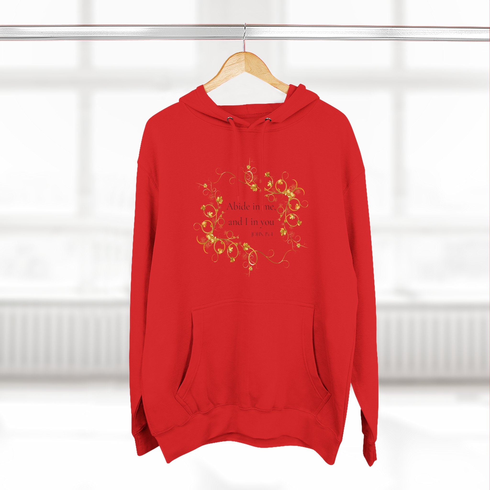 Abide in Him Hoodie