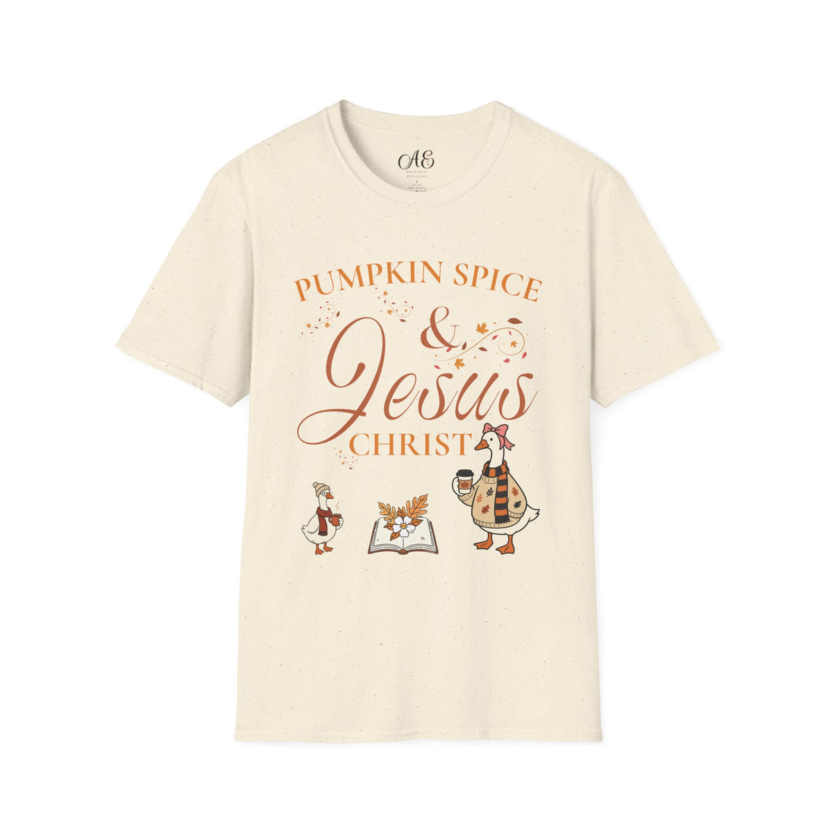 Pumpkin Spice & Jesus T-shirt