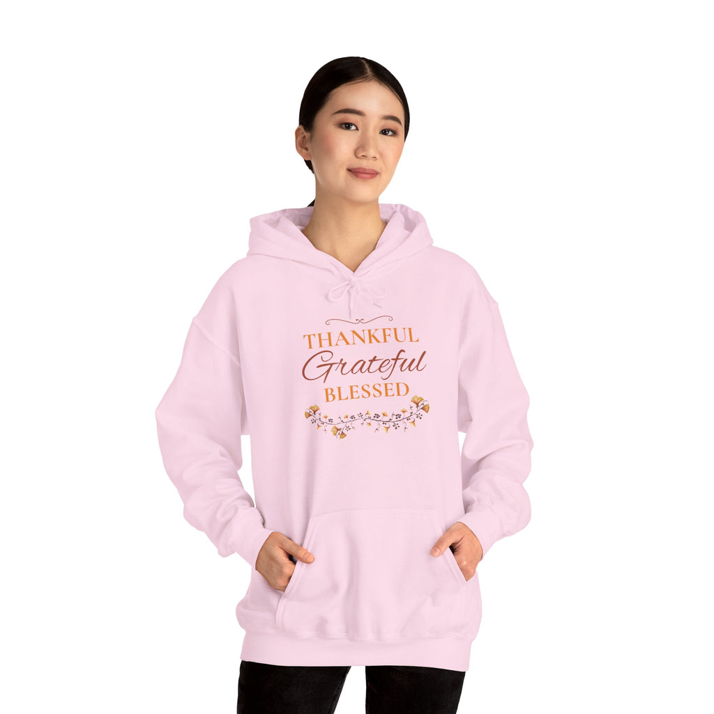 Thankful, Grateful, Blessed Hoodie