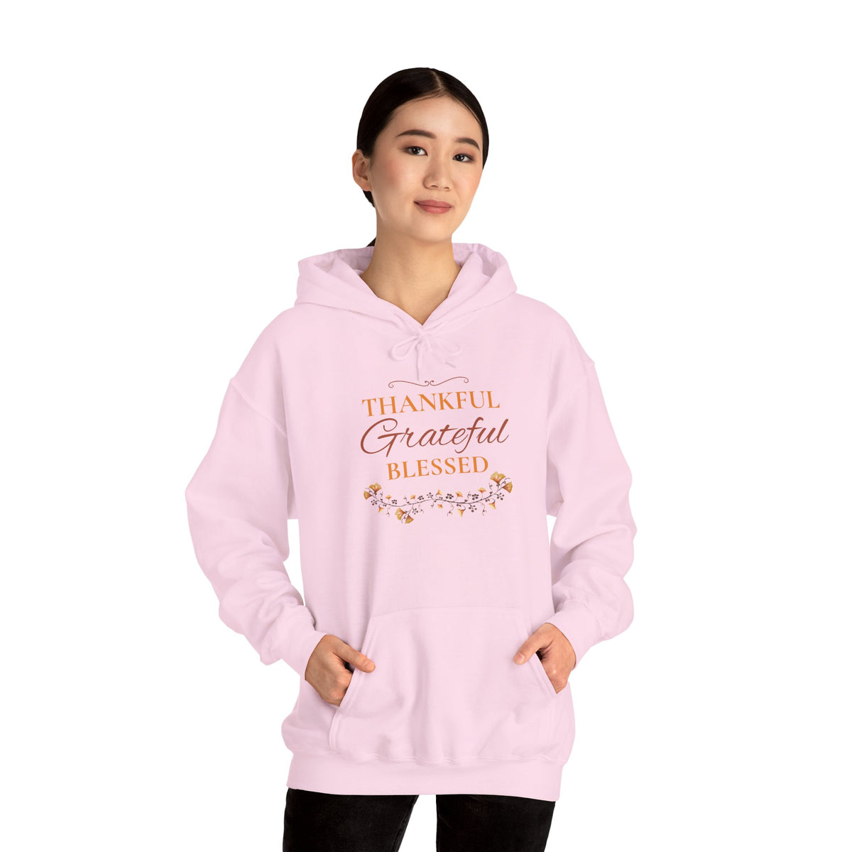 Thankful, Grateful, Blessed Hoodie