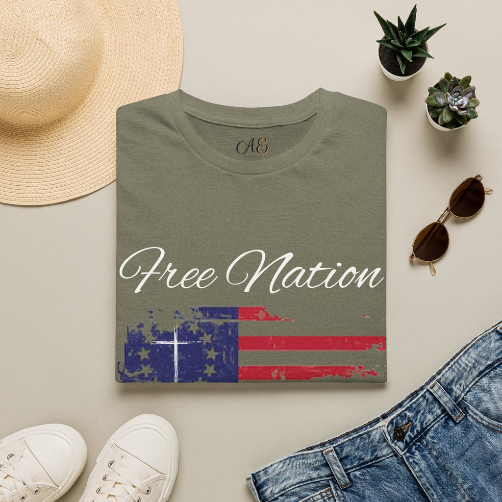Free Nation - White Edition Classic Fit T-shirt