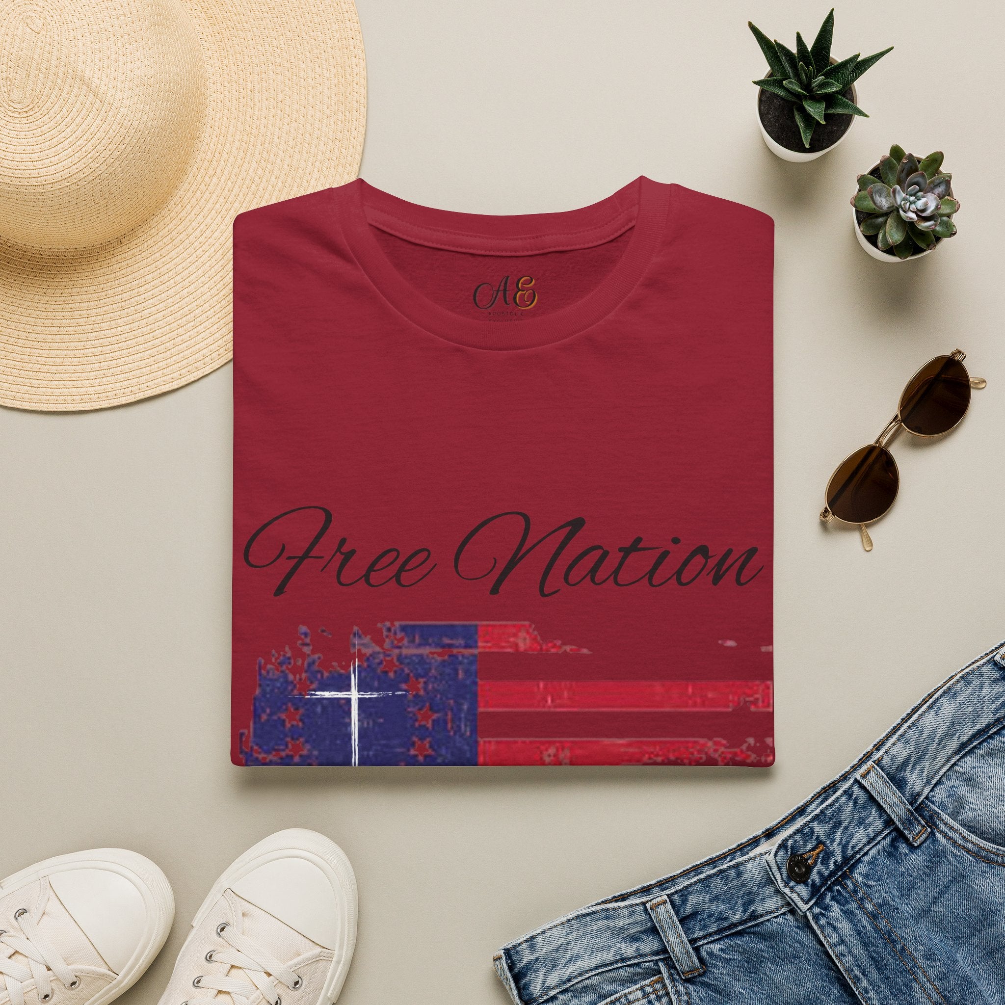Free Nation - Black Edition Classic Fit T-shirt