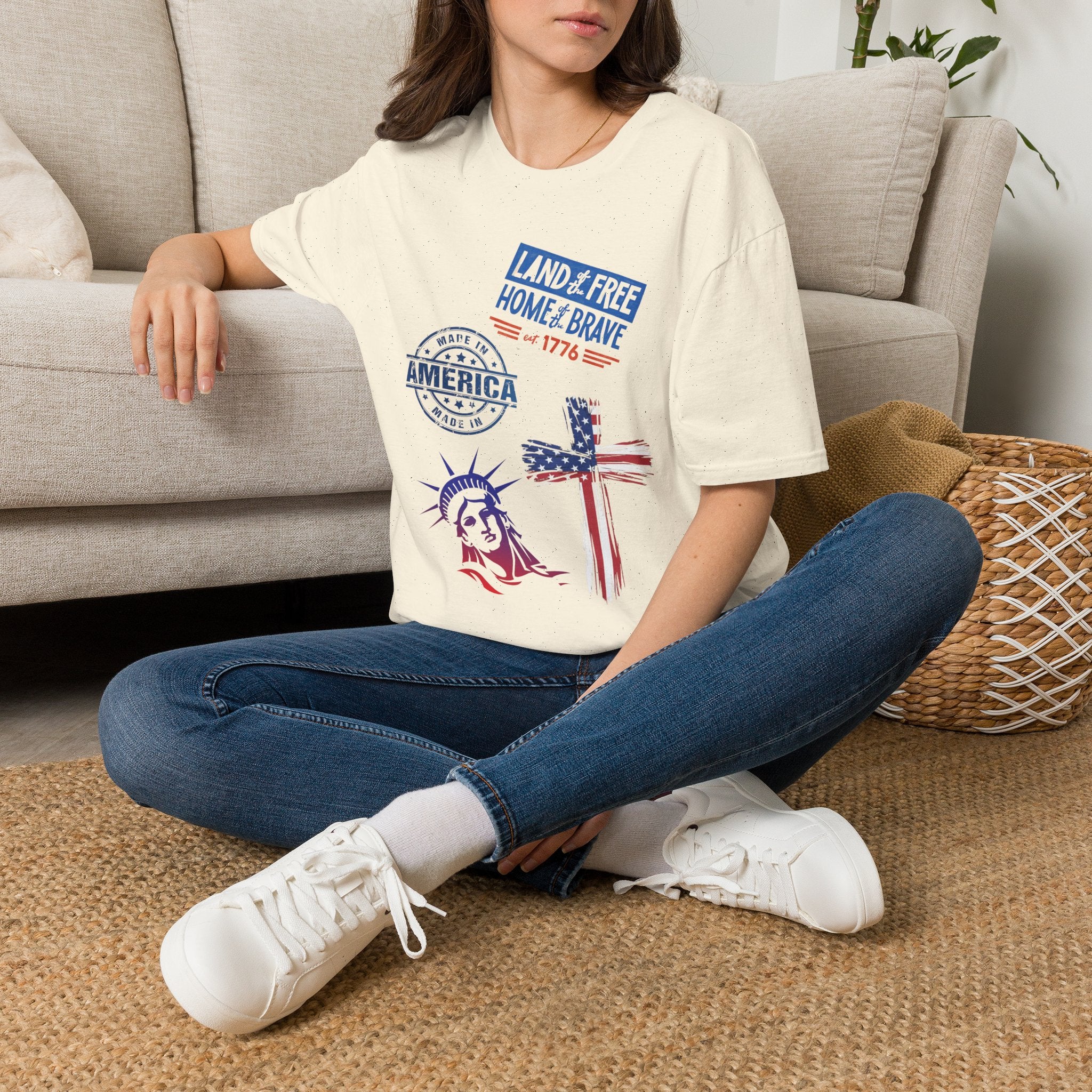 America - Blue Edition Classic Fit T-shirt