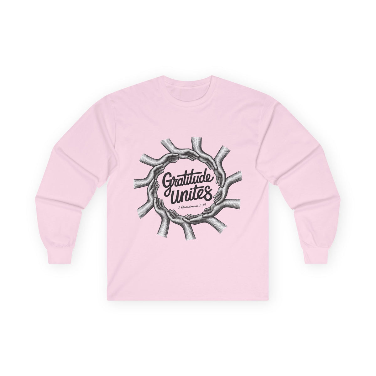 Gratitude Unites Unisex Long sleeve