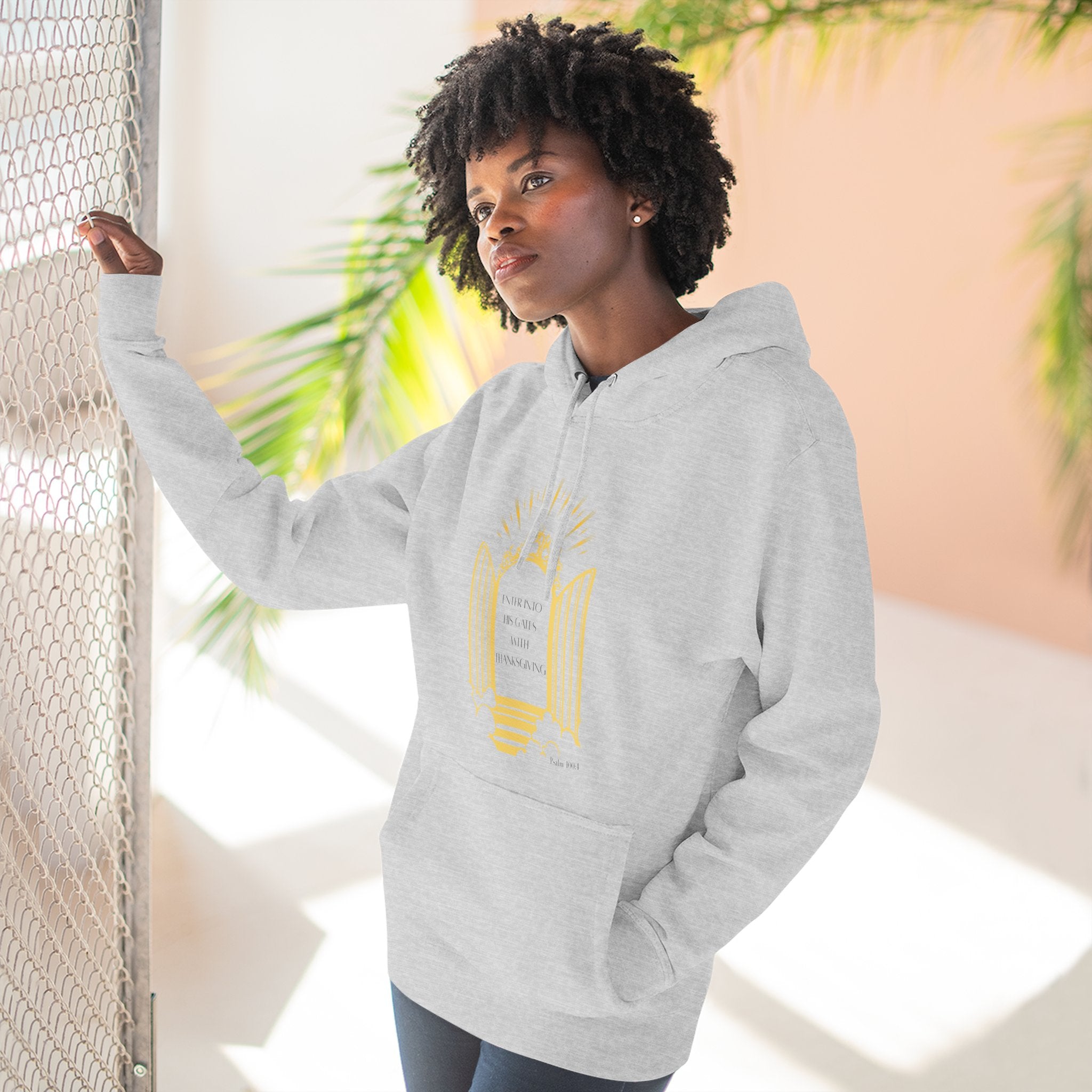 Enter Into His Gates Hoodie