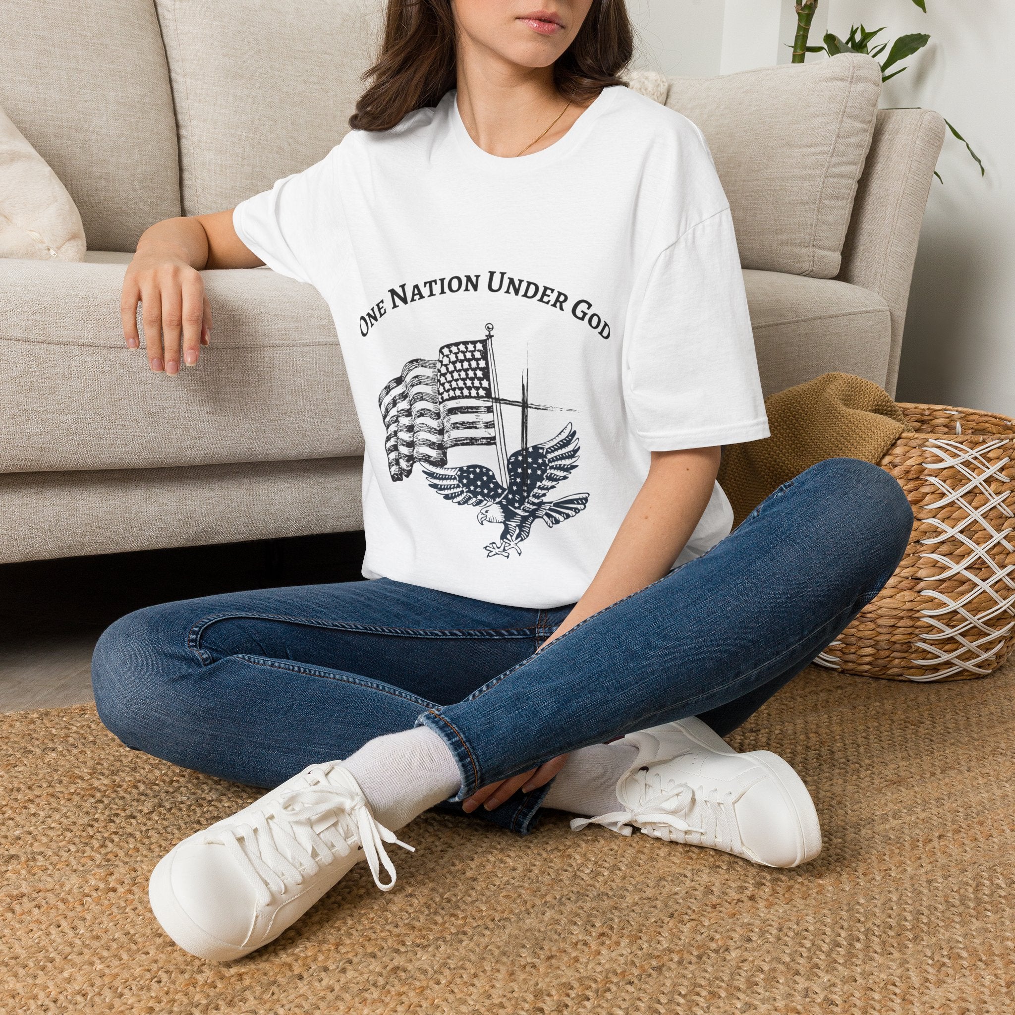 One Nation - Blue Edition Classic Fit T-shirt