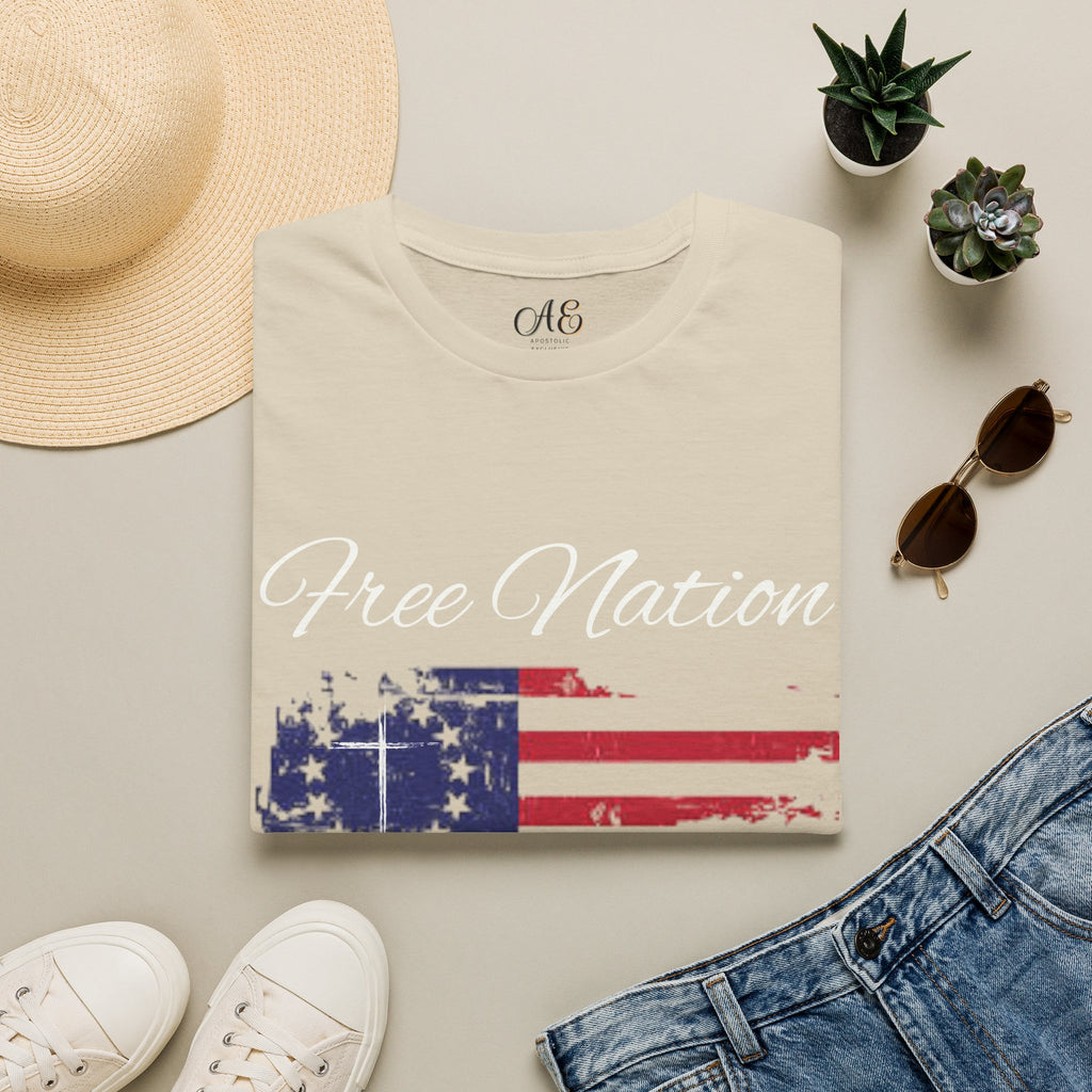 Free Nation - White Edition Classic Fit T-shirt