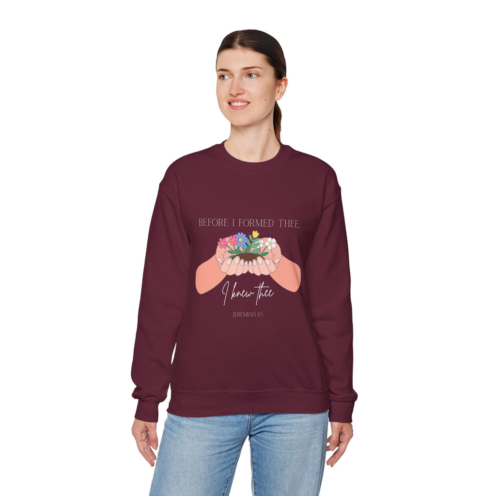 I Knew Thee Crewneck Sweatshirt