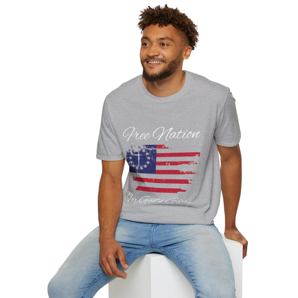 Free Nation - White Edition Classic Fit T-shirt