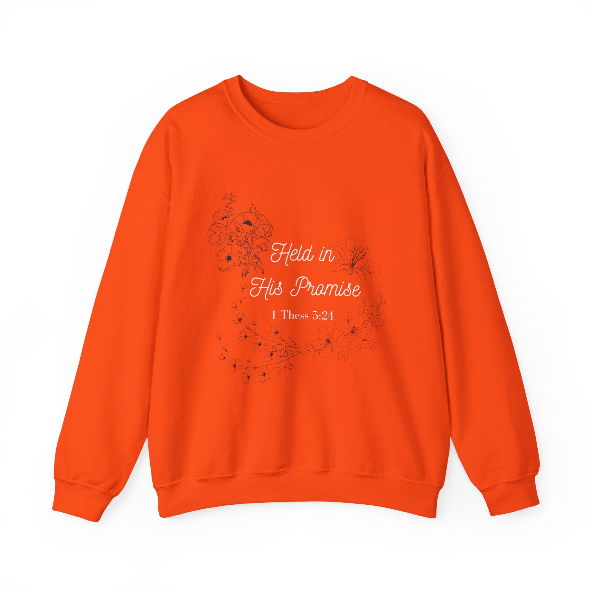 Held in His Promise Crewneck Sweatshirt