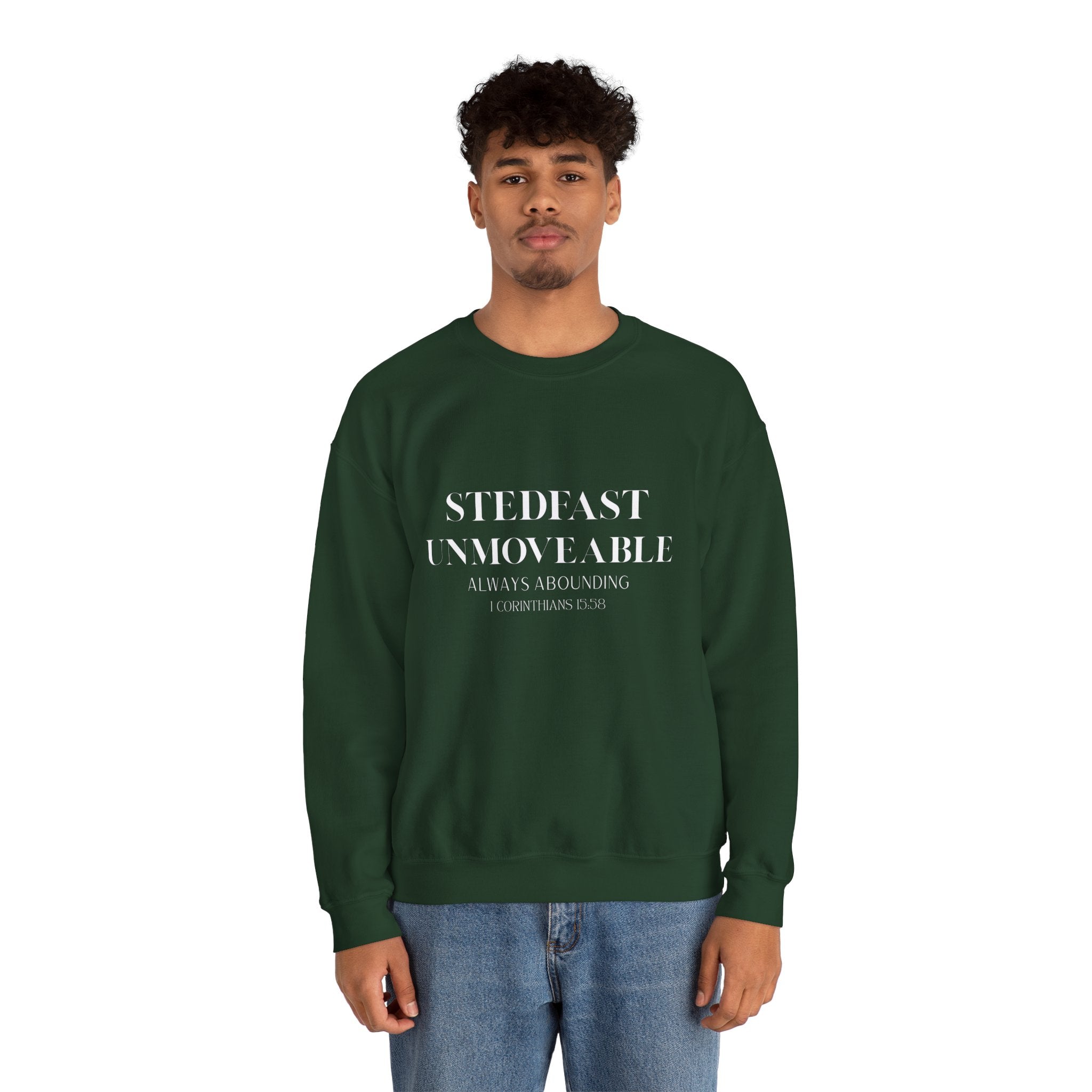 Steadfast Unmovable Crewneck Sweatshirt