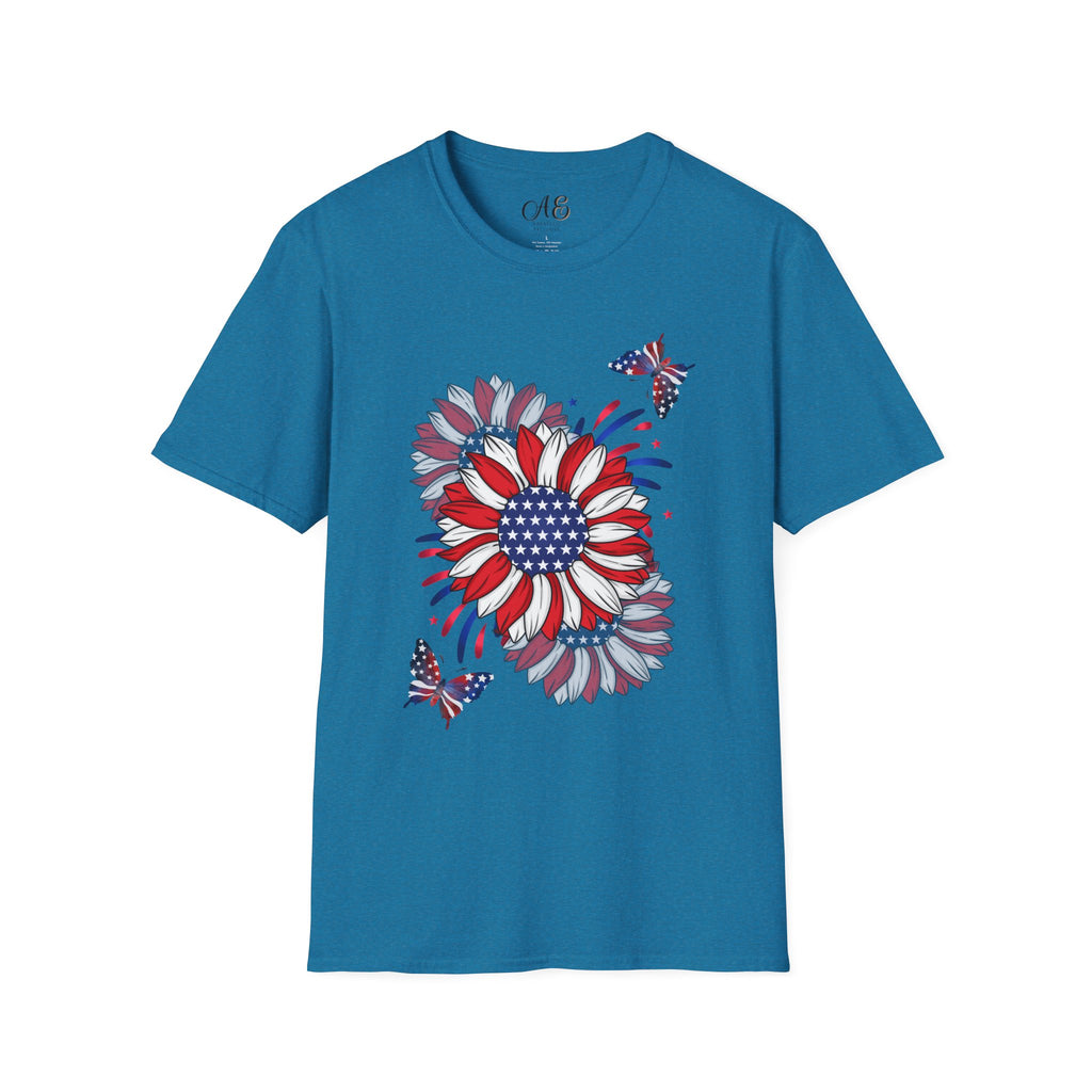 Flowers & Butterflies - Red Edition Classic Fit T-shirt