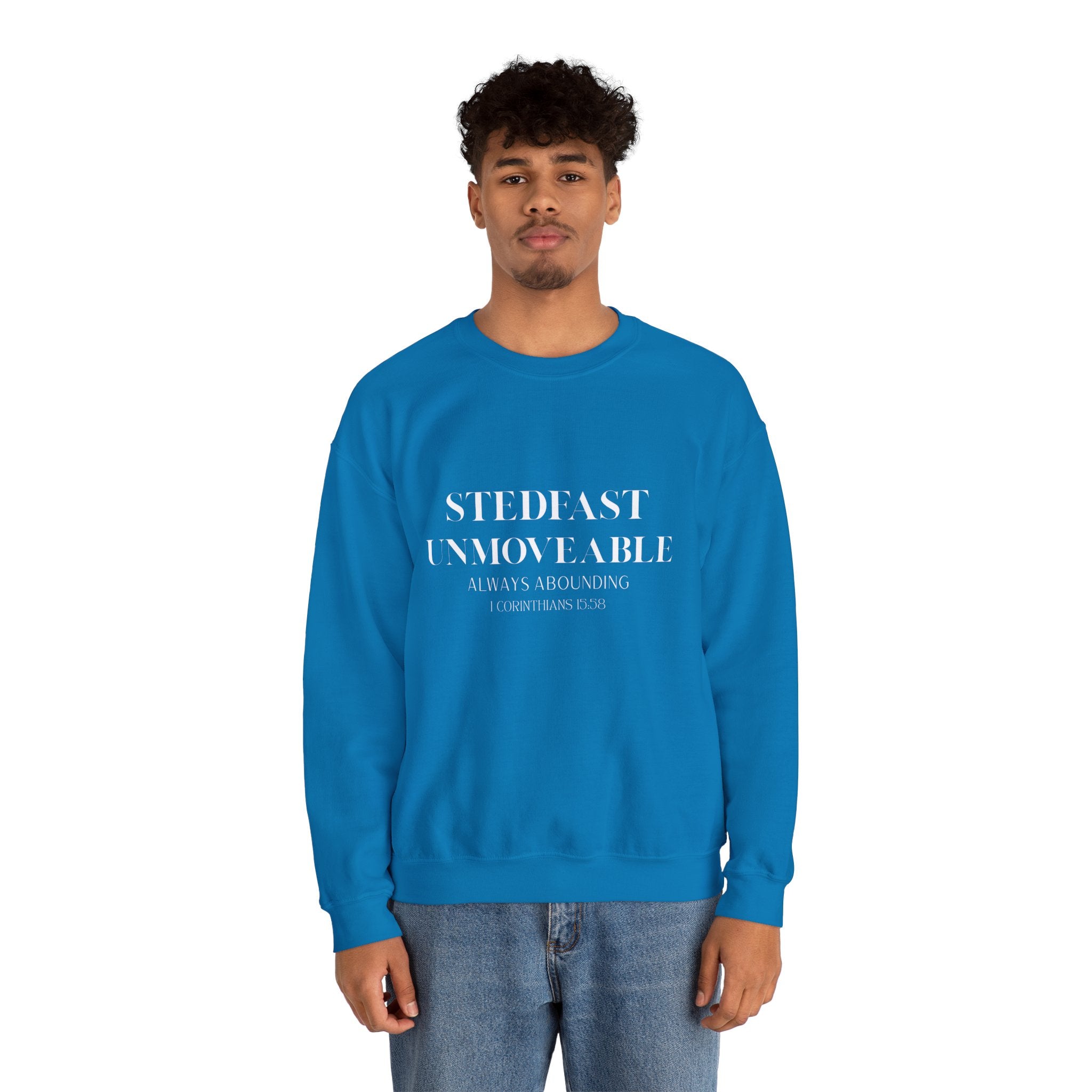 Steadfast Unmovable Crewneck Sweatshirt