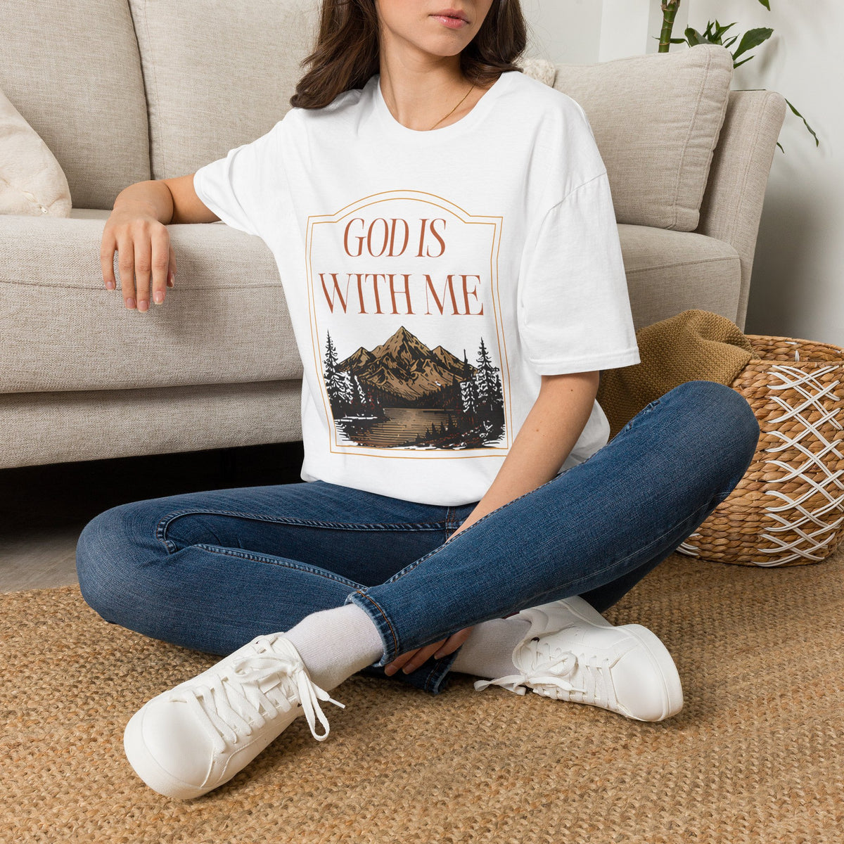 God is With Me T-shirt
