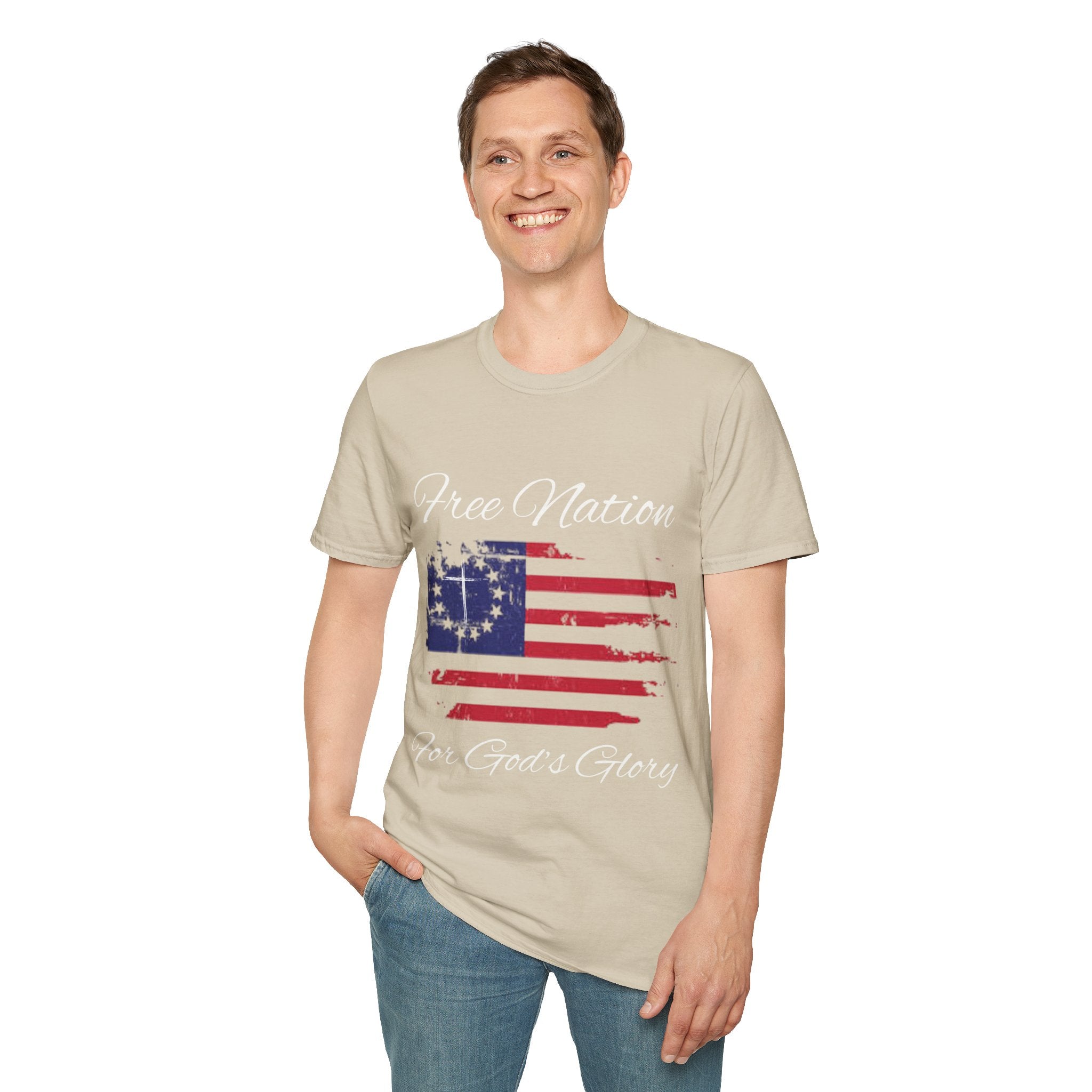 Free Nation - White Edition Classic Fit T-shirt