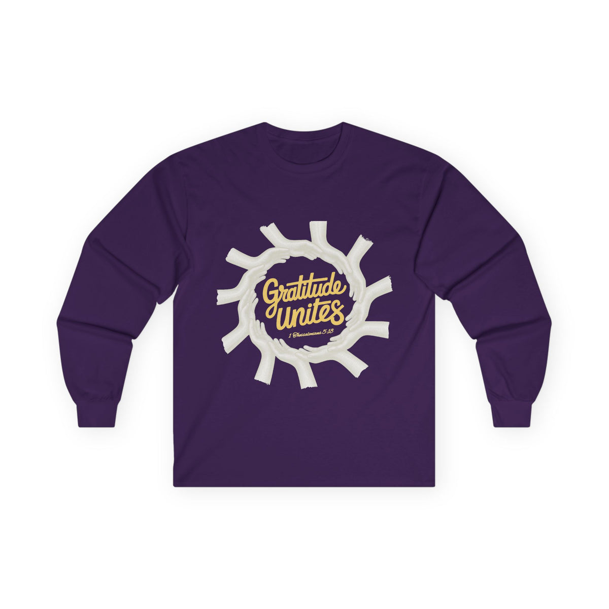 Gratitude Unites Unisex Long sleeve