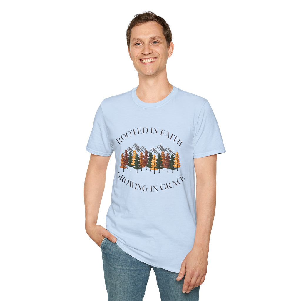 Rooted in Him T-shirt