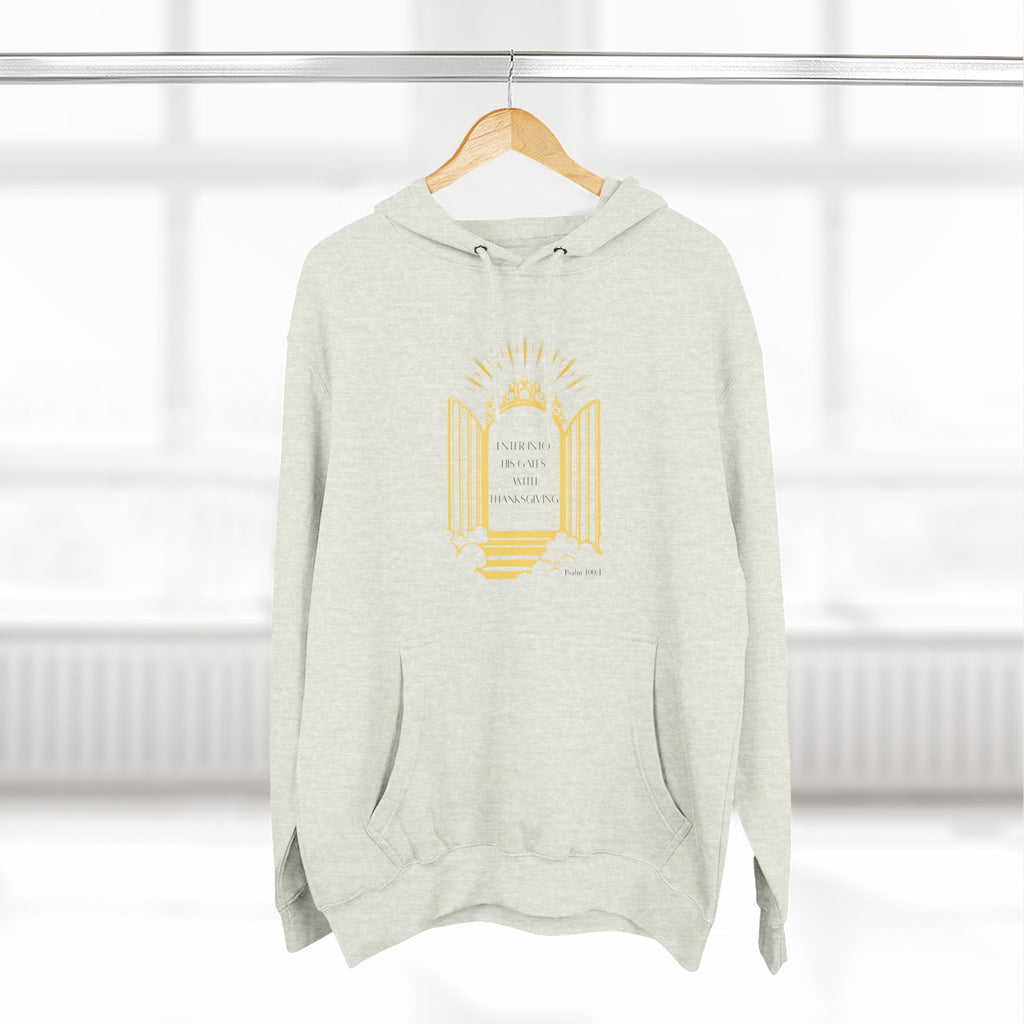 Enter Into His Gates Hoodie
