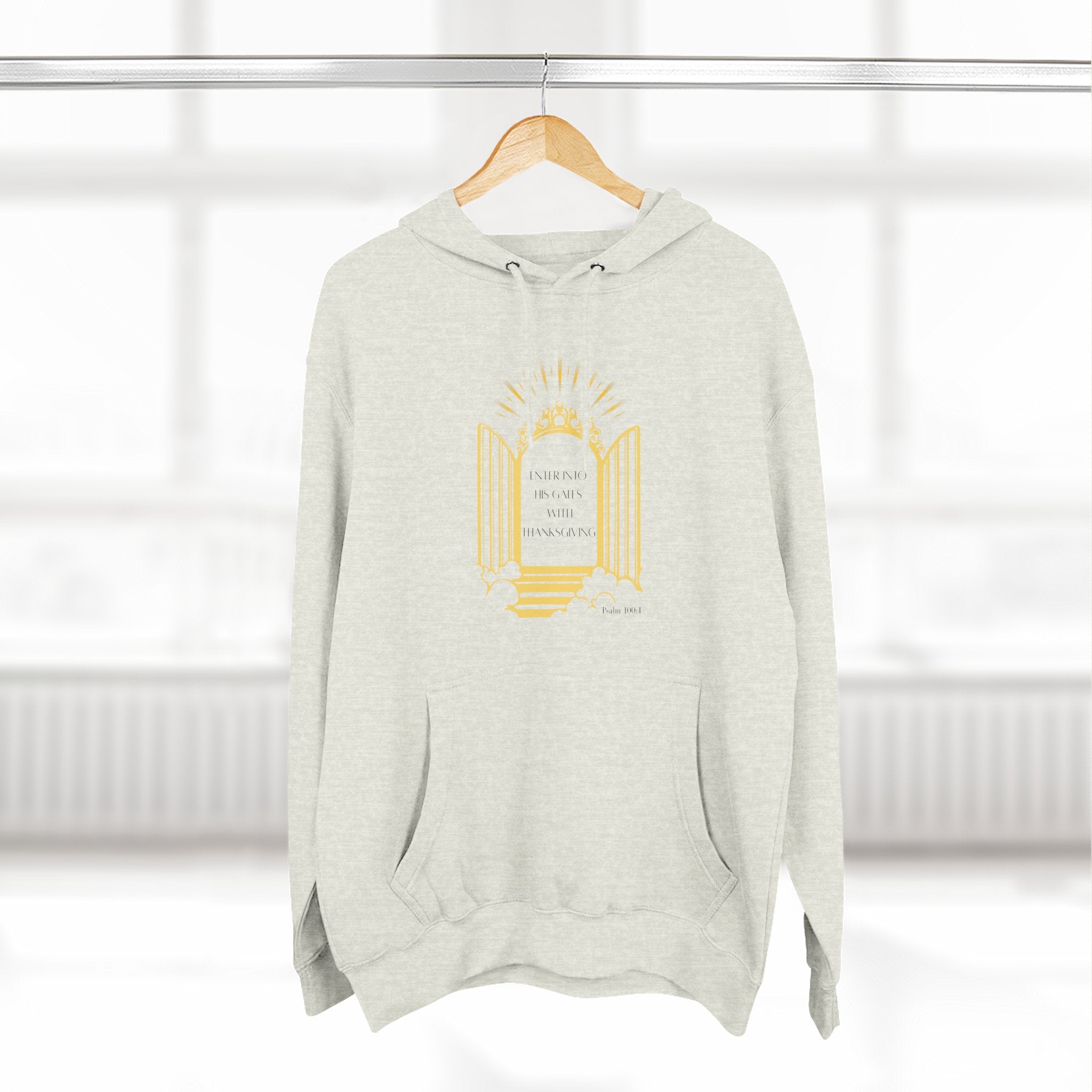 Enter Into His Gates Hoodie