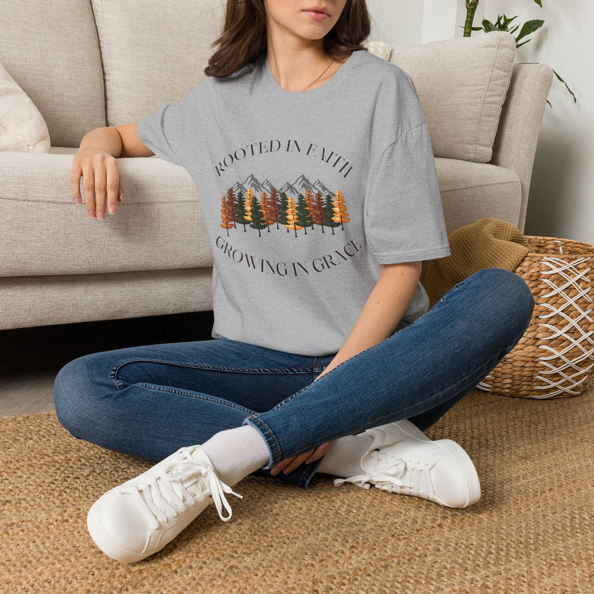 Rooted in Him T-shirt