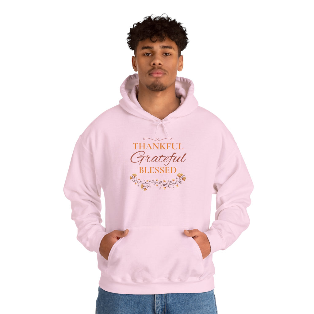Thankful, Grateful, Blessed Hoodie