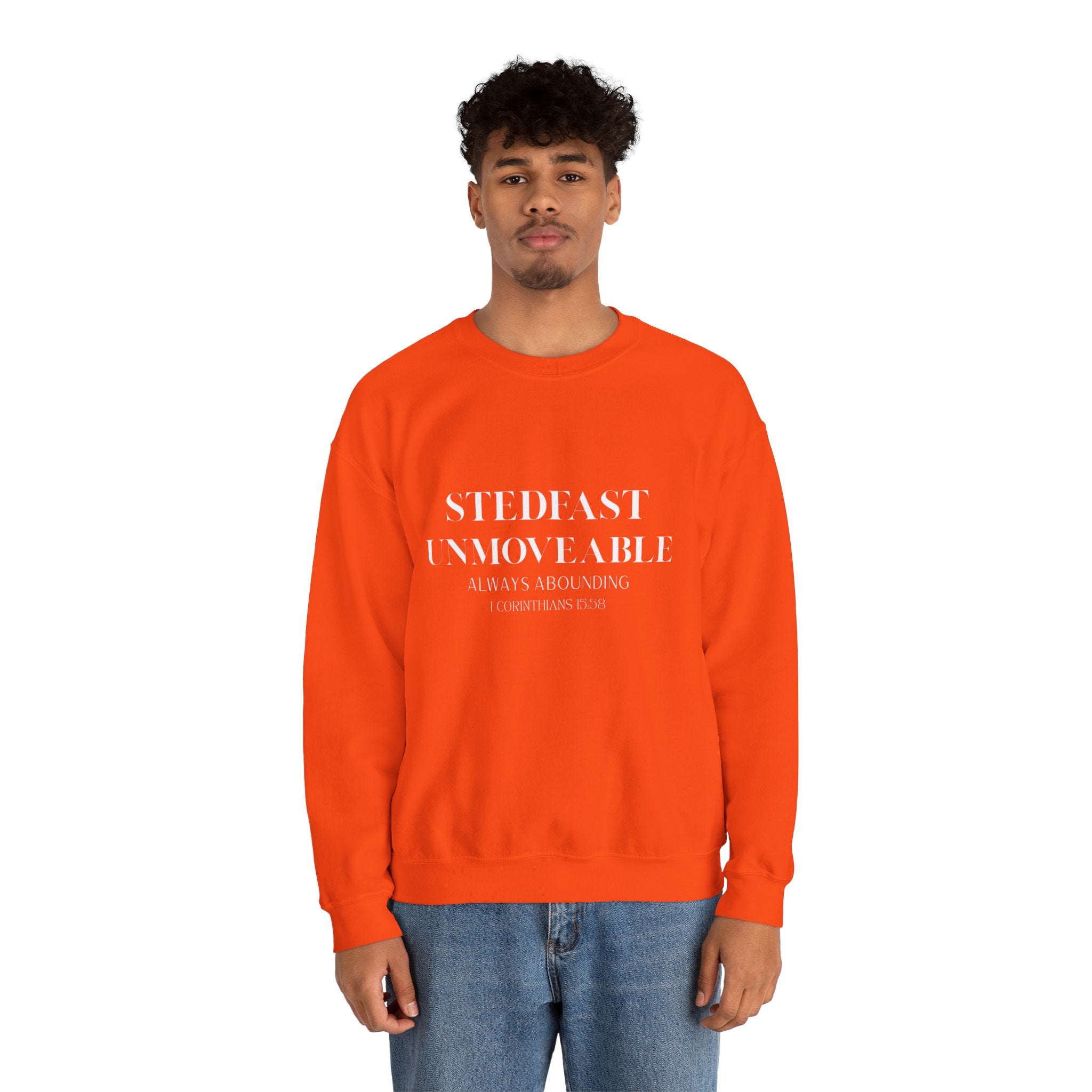 Steadfast Unmovable Crewneck Sweatshirt