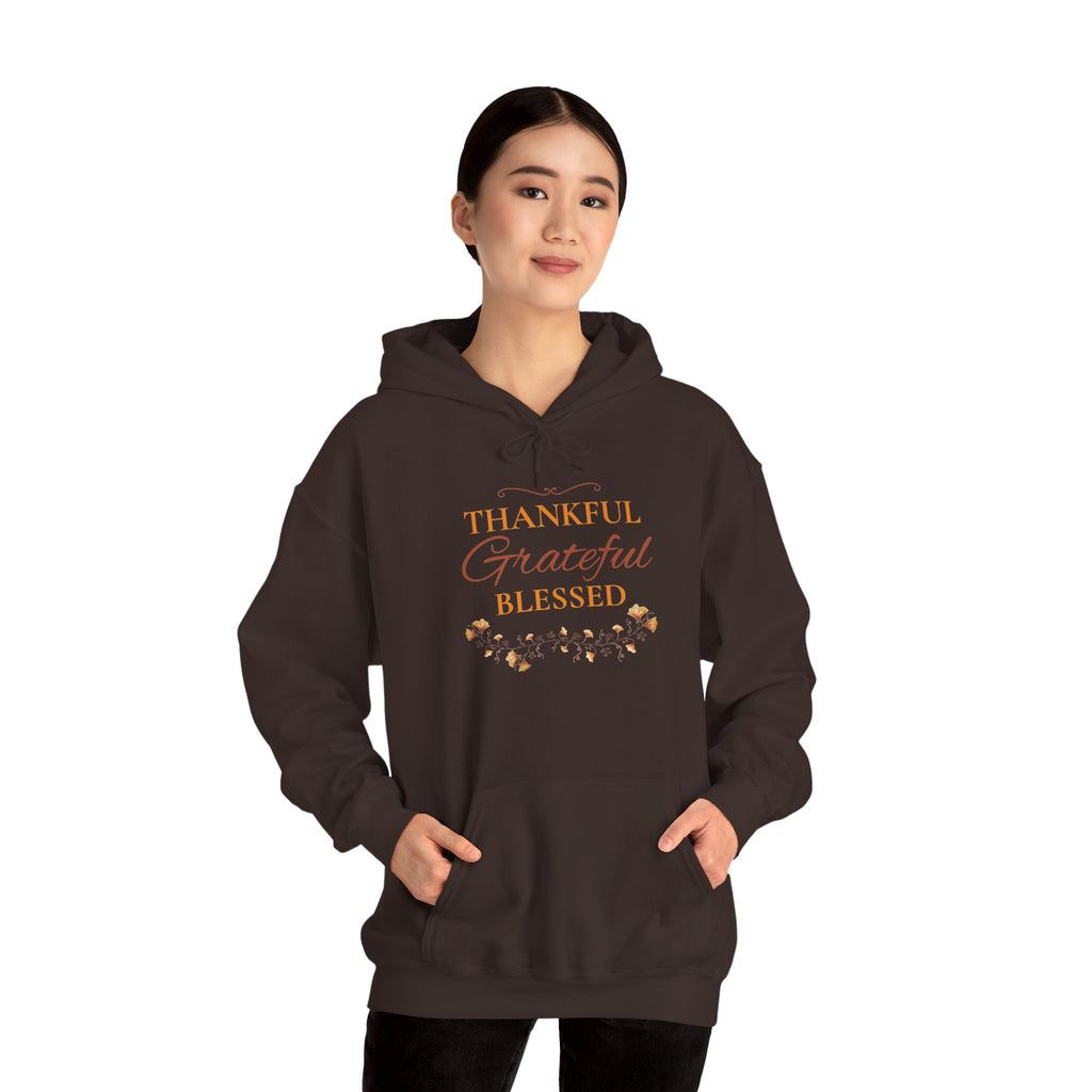 Thankful, Grateful, Blessed Hoodie