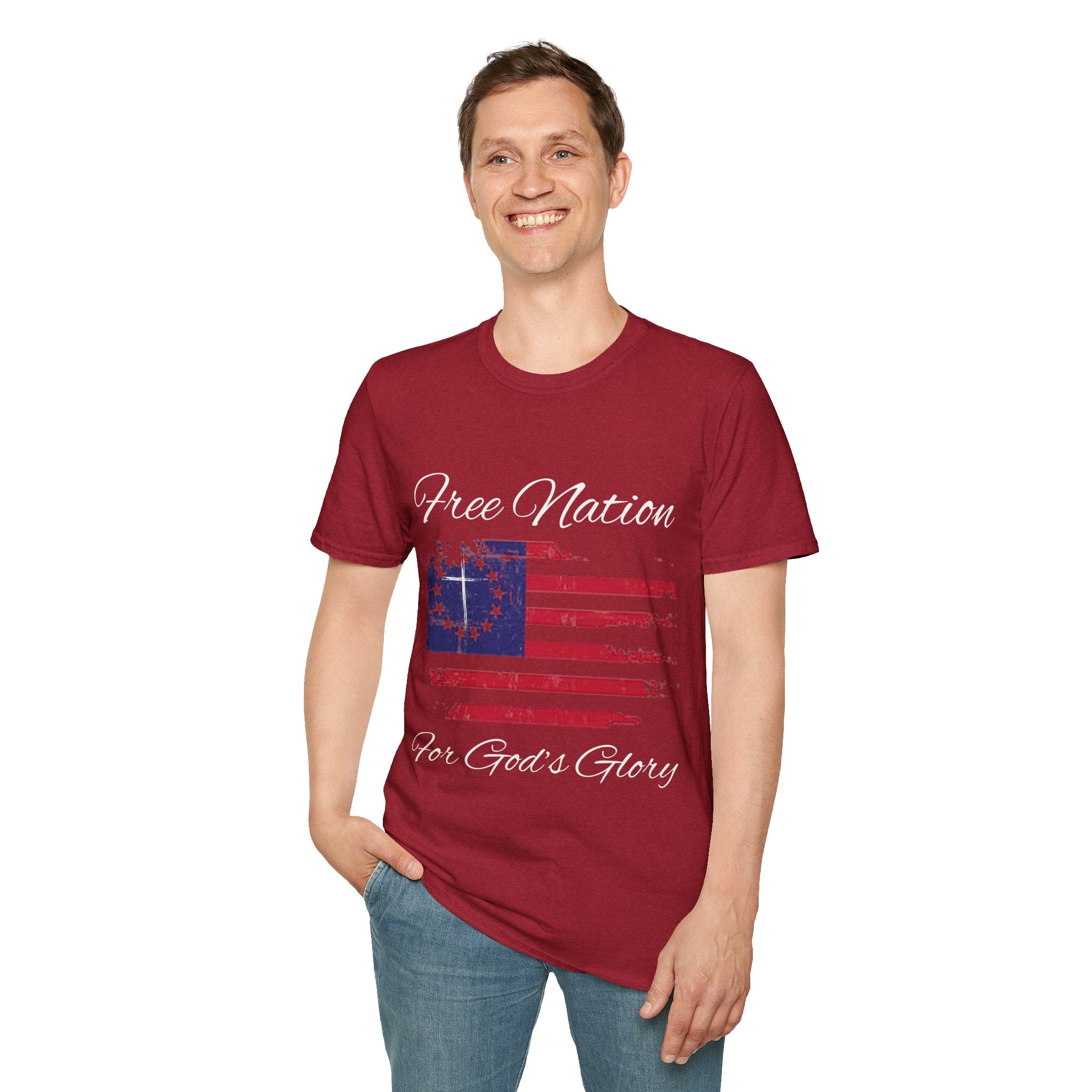 Free Nation - White Edition Classic Fit T-shirt