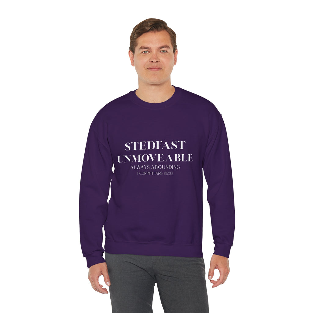 Steadfast Unmovable Crewneck Sweatshirt