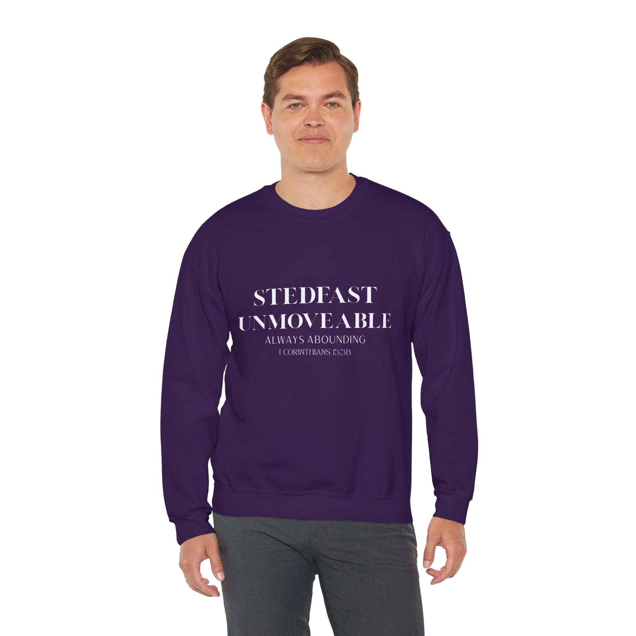 Steadfast Unmovable Crewneck Sweatshirt