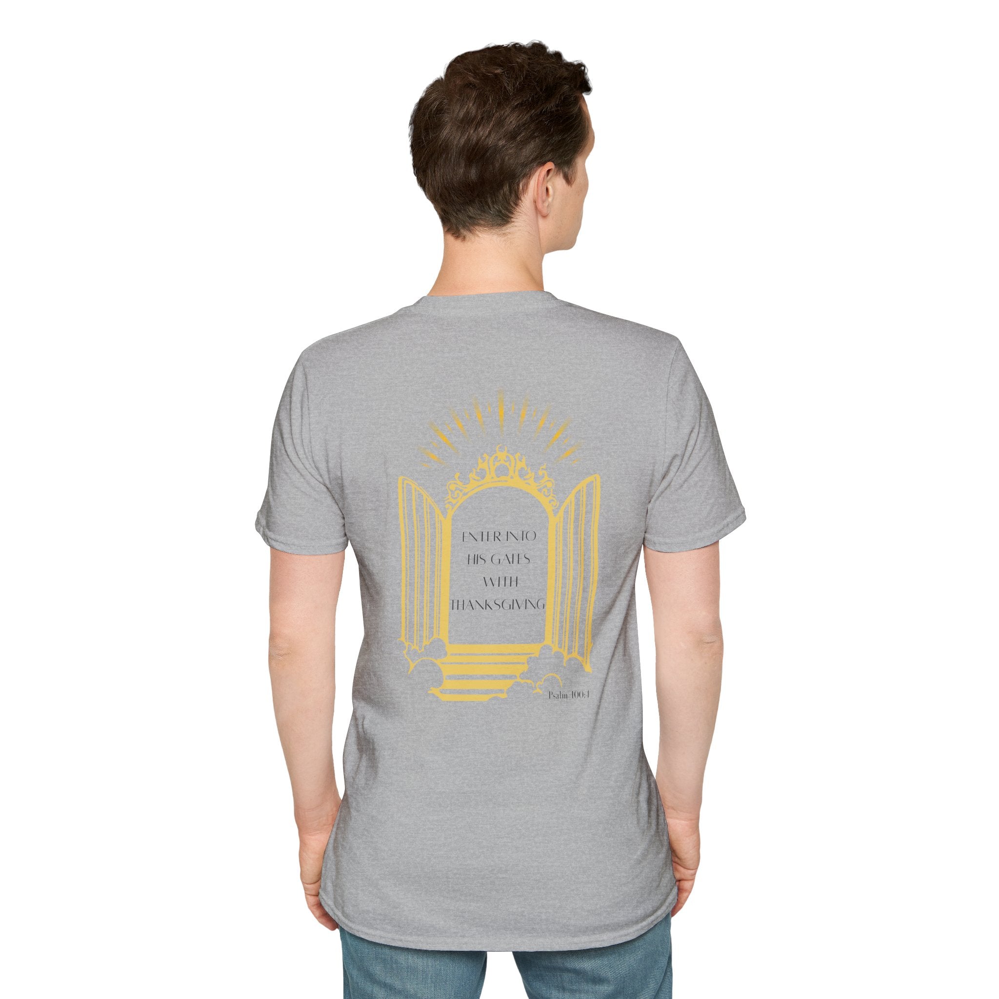 Enter Into His Gates Unisex T-shirt