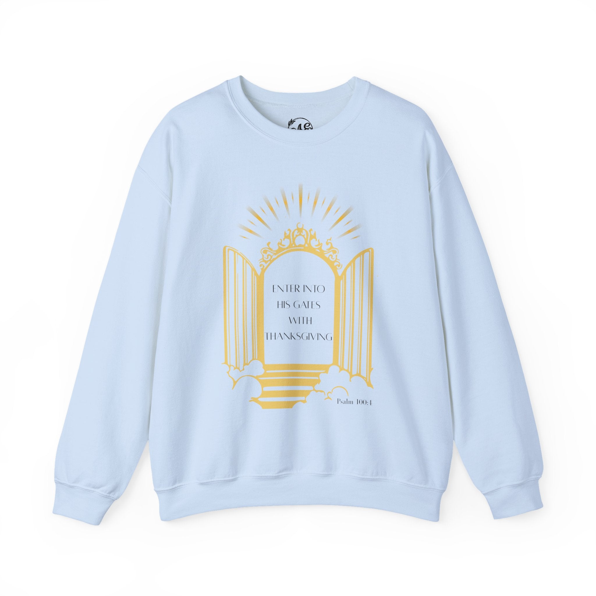 Enter Into His Gates Crewneck Sweatshirt