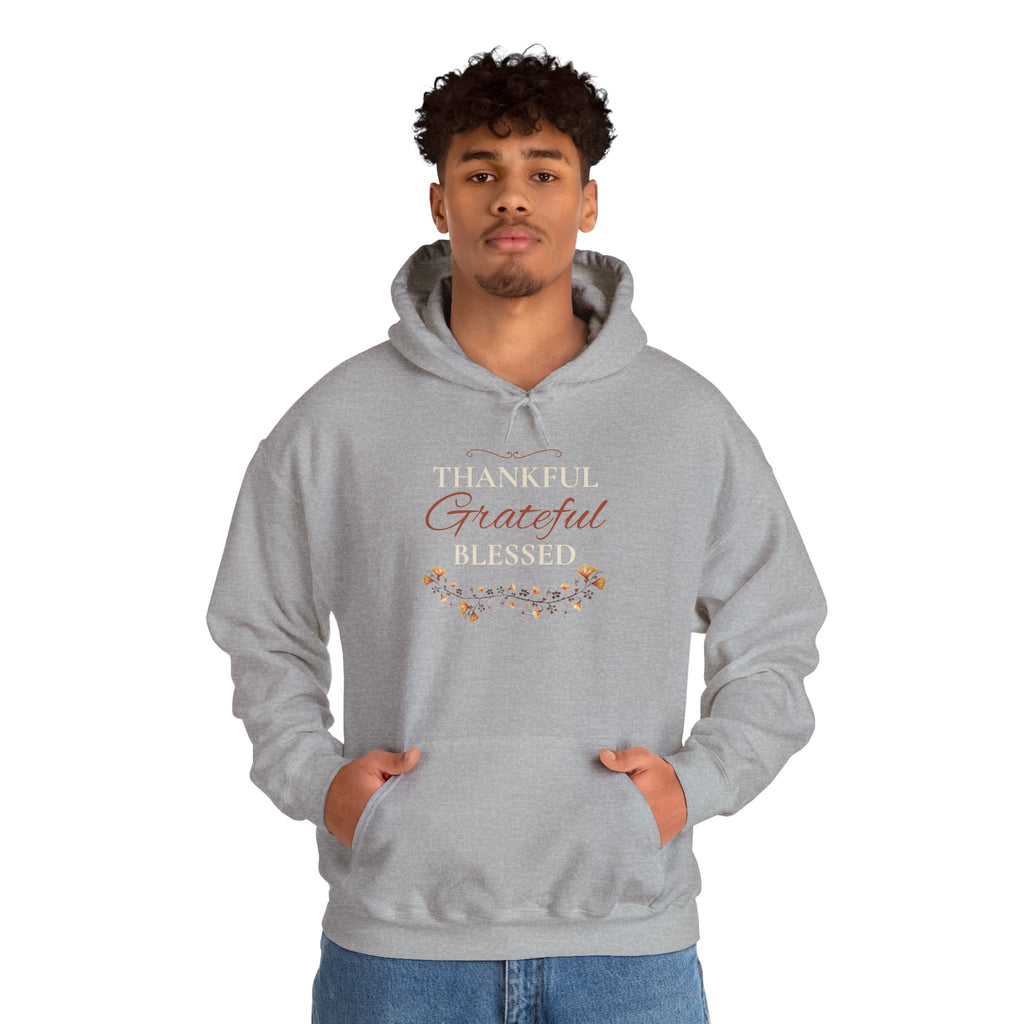 Thankful, Grateful, Blessed Hoodie