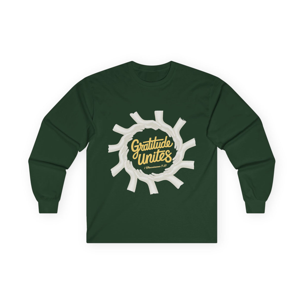 Gratitude Unites Unisex Long sleeve