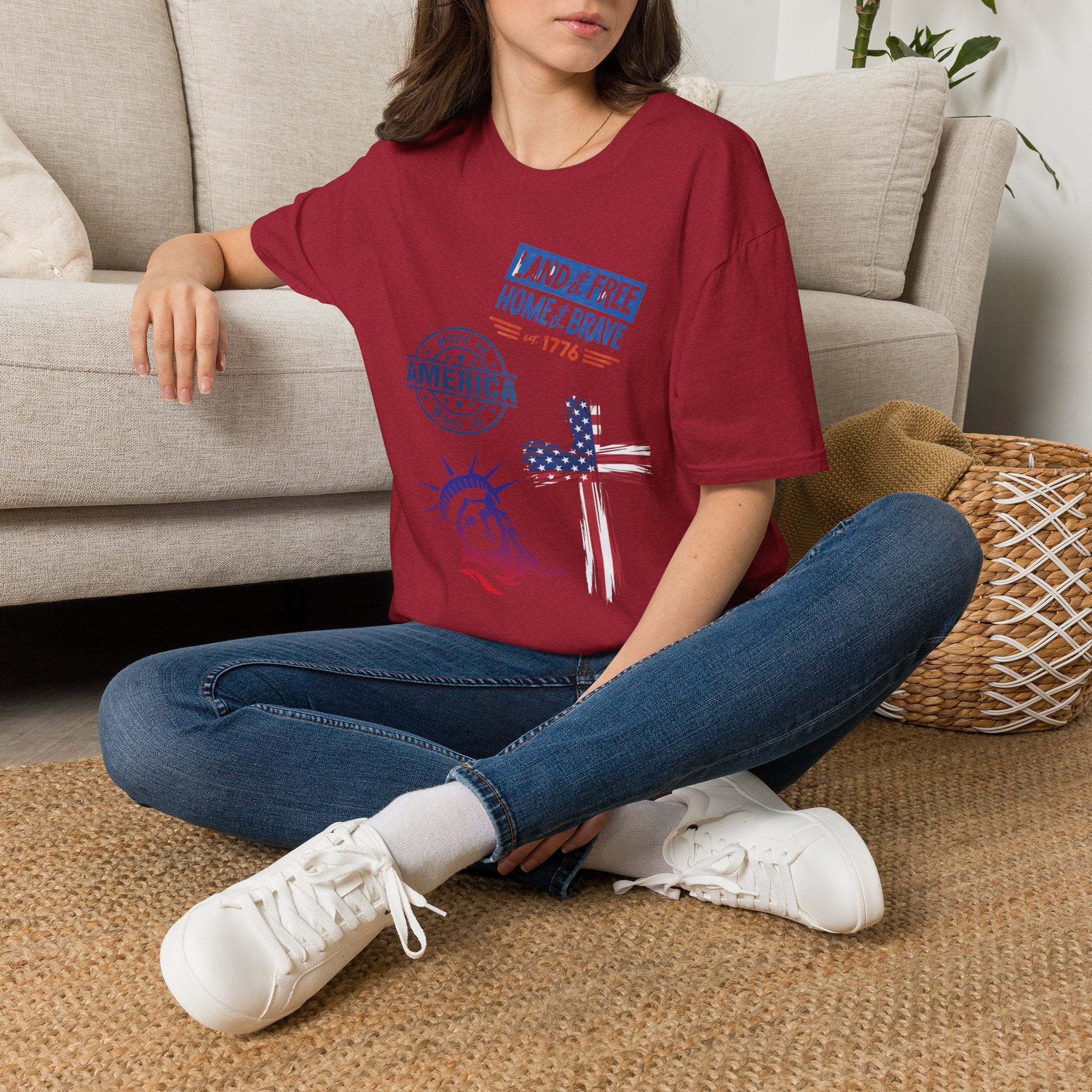 America - Blue Edition Classic Fit T-shirt