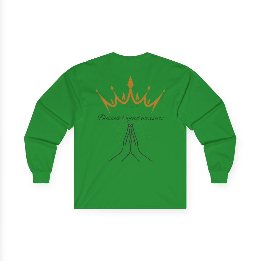 Blessed Beyond Measure Unisex Long sleeve
