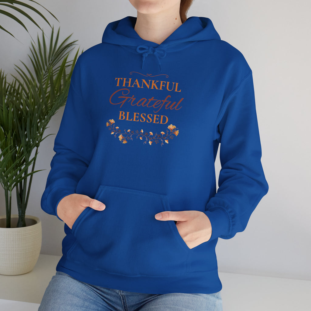 Thankful, Grateful, Blessed Hoodie