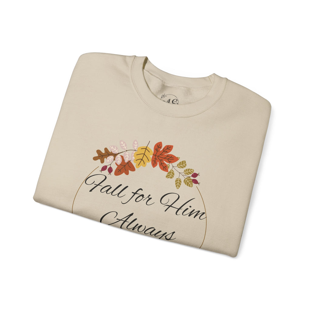 Fall for Him Crewneck Sweatshirt