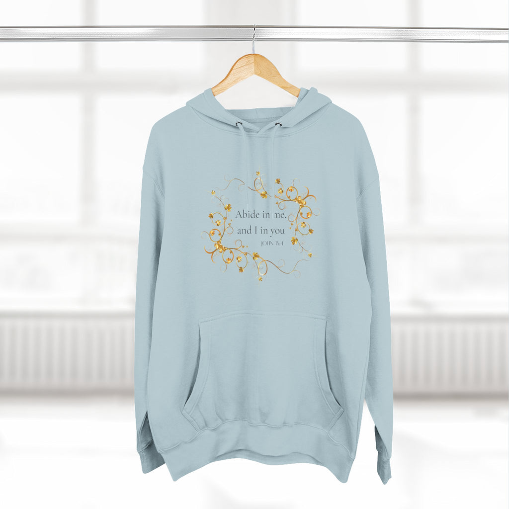 Abide in Him Hoodie