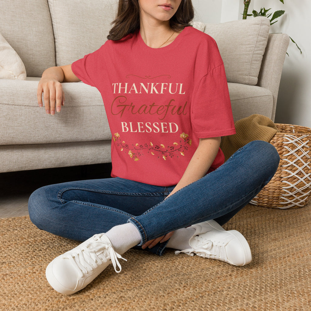 Thankful, Grateful, Blessed T-shirt