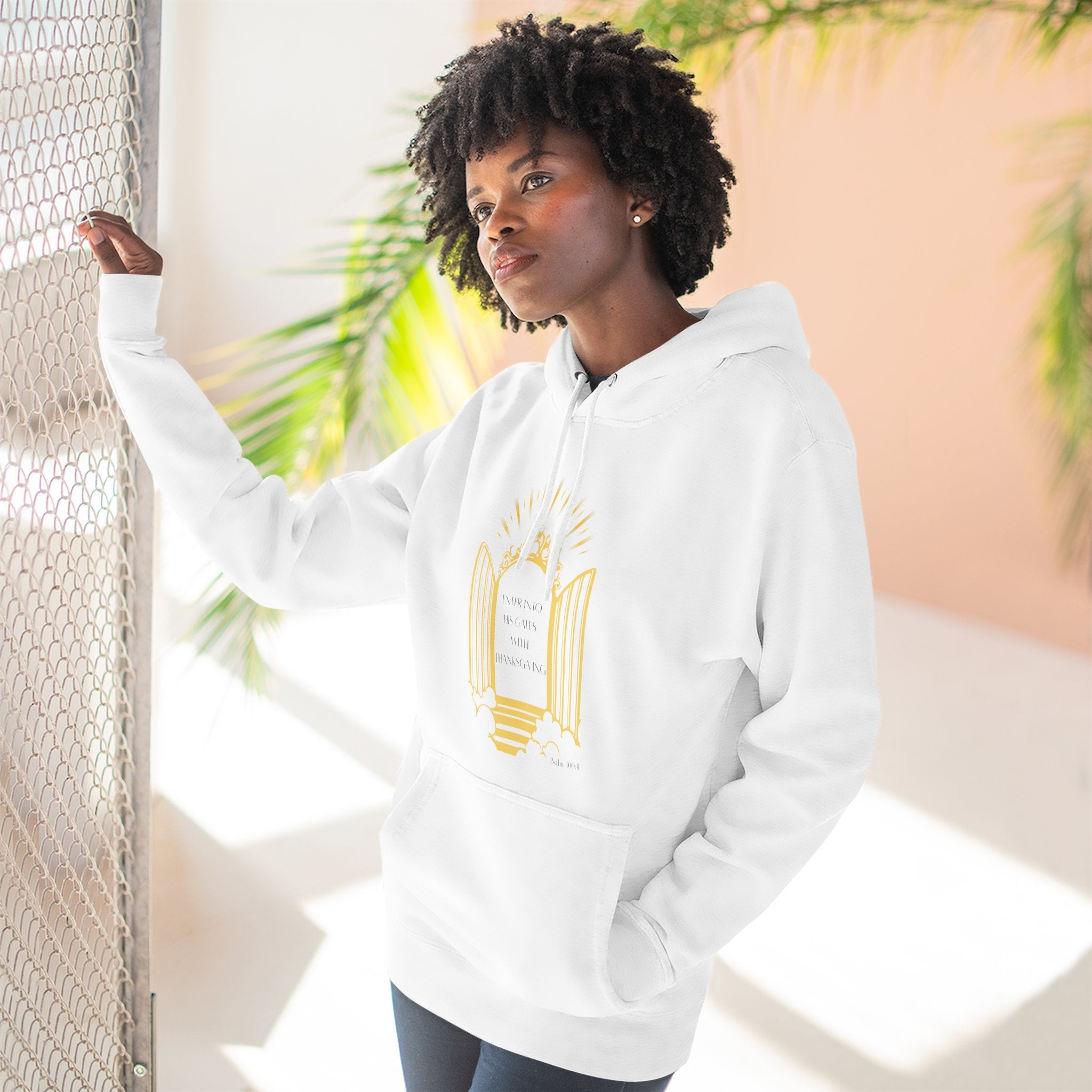 Enter Into His Gates Hoodie