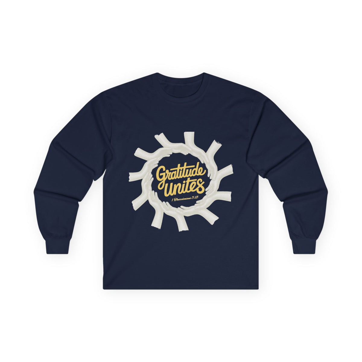 Gratitude Unites Unisex Long sleeve
