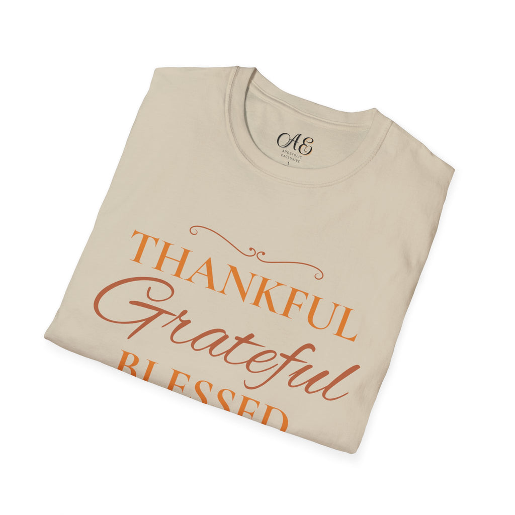 Thankful, Grateful, Blessed T-shirt
