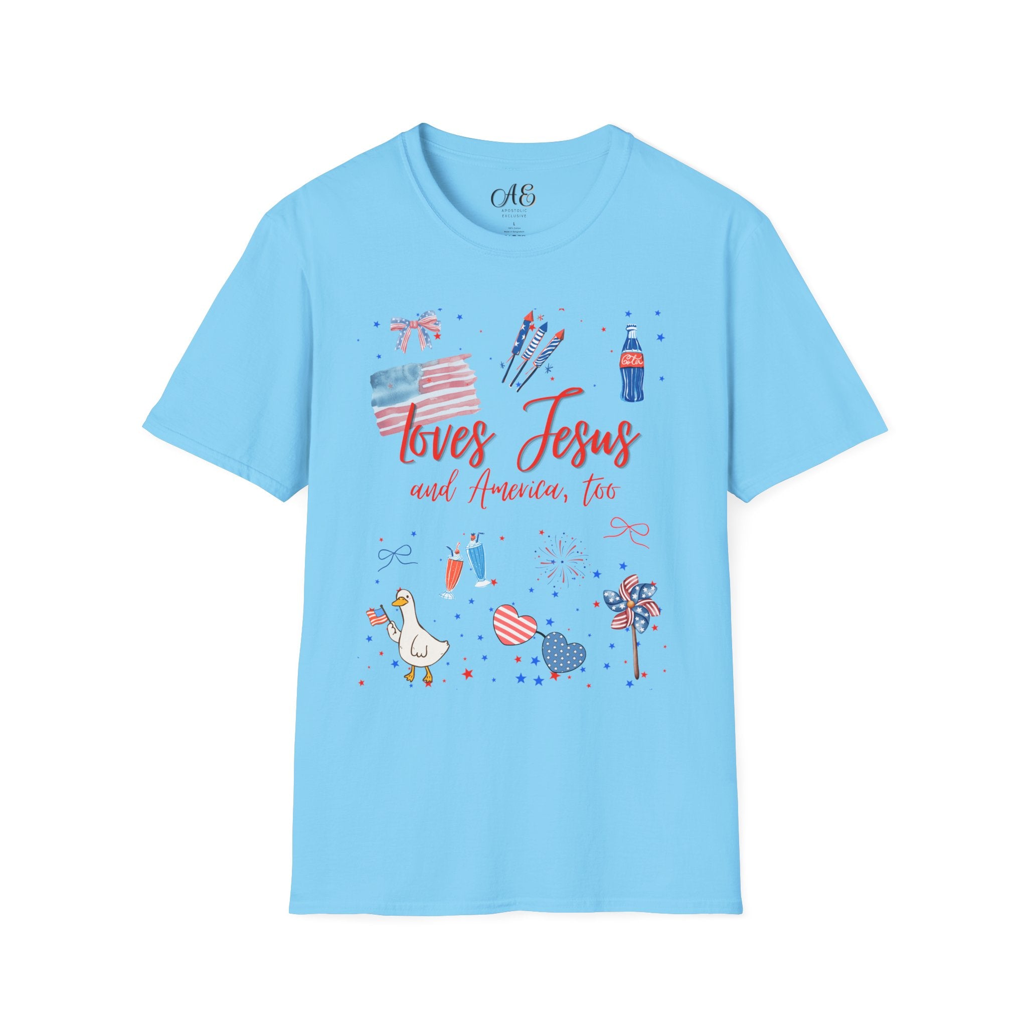 Loves Jesus - Red Edition Classic Fit T-shirt
