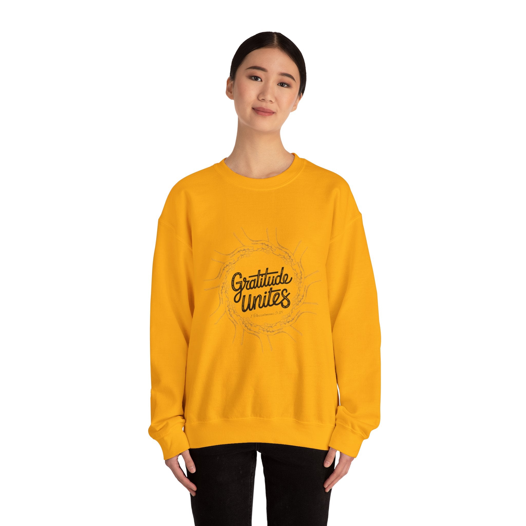 Gratitude Unites Crewneck Sweatshirt