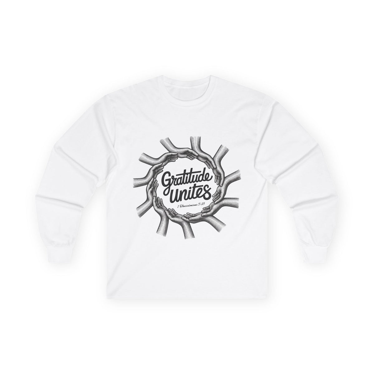 Gratitude Unites Unisex Long sleeve