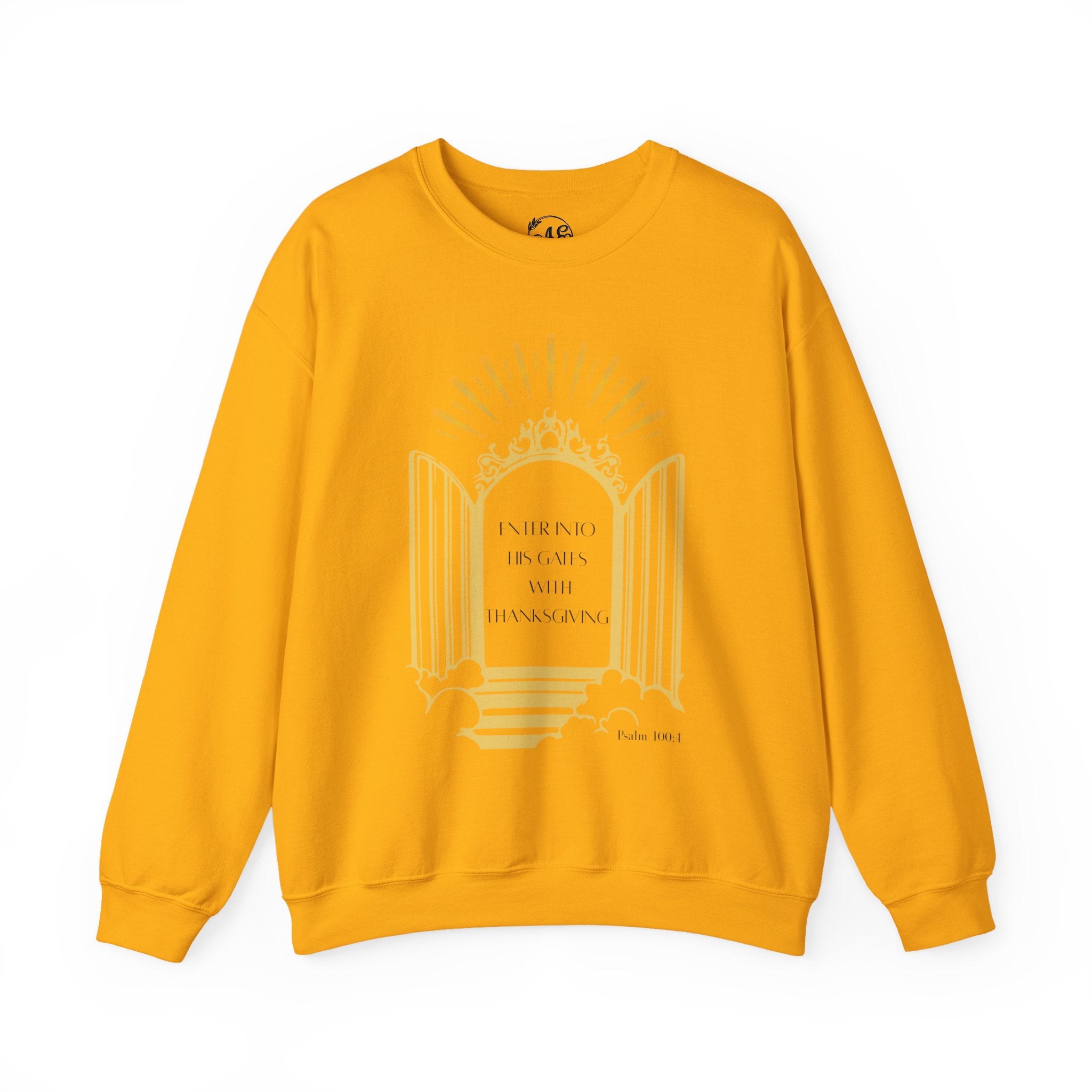 Enter Into His Gates Crewneck Sweatshirt