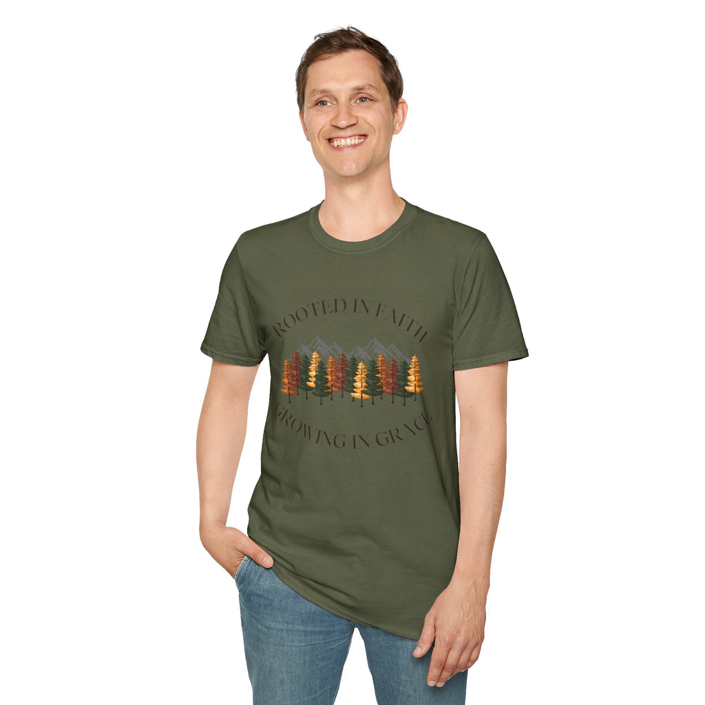 Rooted in Him T-shirt