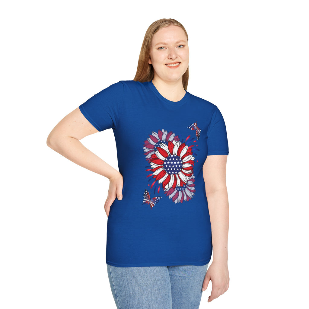 Flowers & Butterflies - Red Edition Classic Fit T-shirt