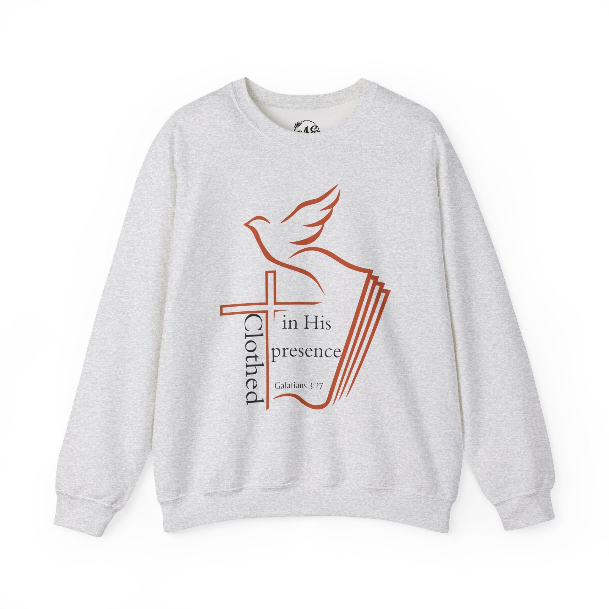 Clothed In His Presence Crewneck Sweatshirt